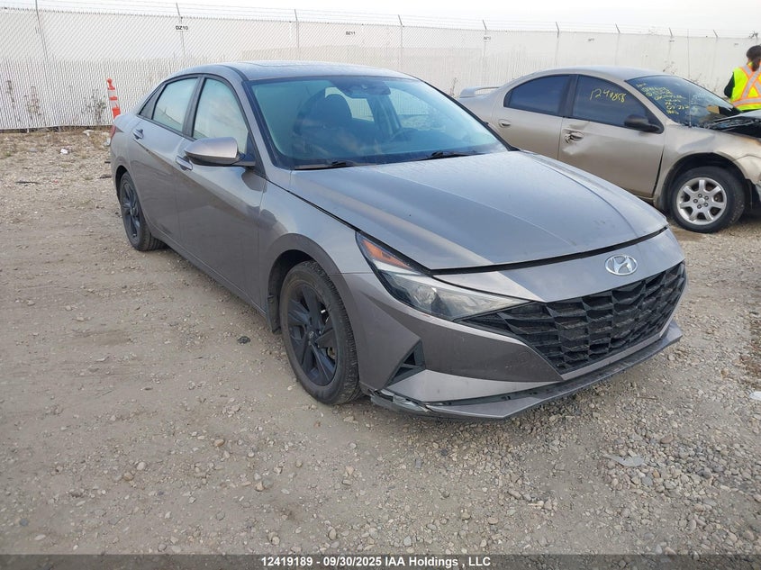 KMHLM4AGXPU608983 2023 Hyundai Elantra Preferred Ivt With Tech Package auction photo 1