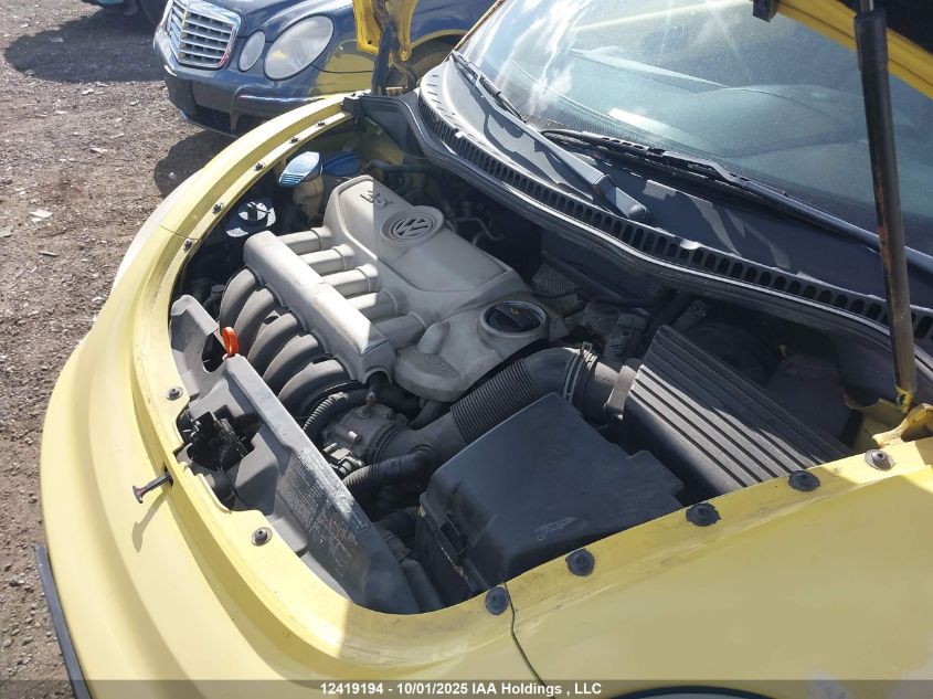 2006 Volkswagen Beetle VIN: 3VWRW21C66M412811 Lot: 12419194