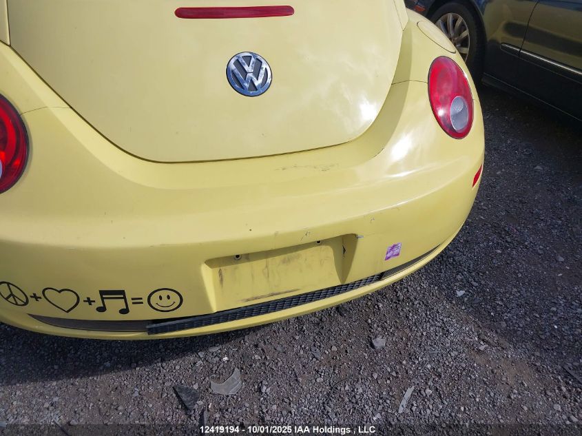 2006 Volkswagen Beetle VIN: 3VWRW21C66M412811 Lot: 12419194