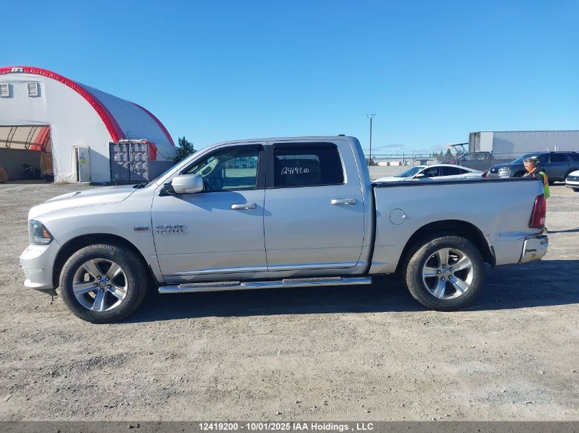 2015 Ram 1500 Sport VIN: 1C6RR7MT5FS725477 Lot: 12419200