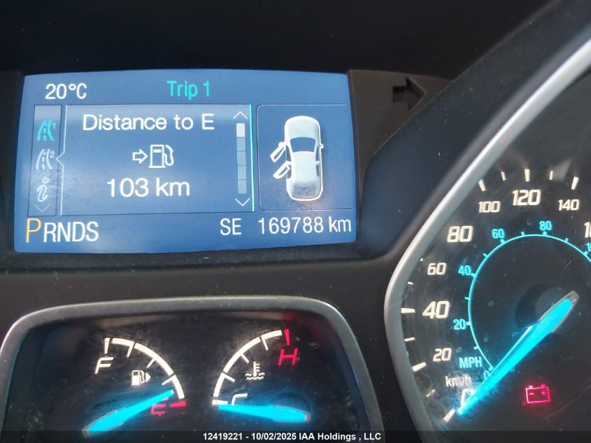 2013 Ford Escape S VIN: 1FMCU0F74DUD73882 Lot: 12419221