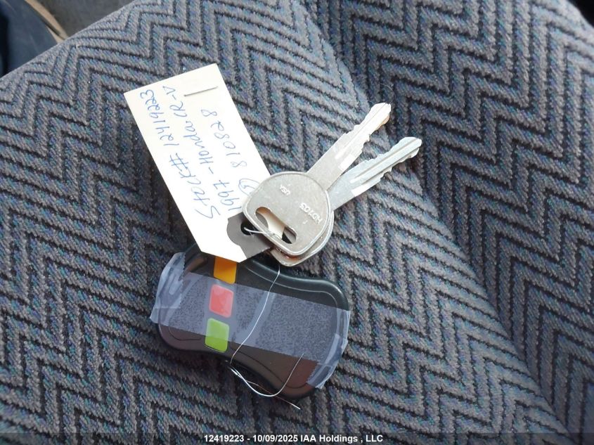 1997 Honda Cr-V VIN: JHLRD1851VC810828 Lot: 12419223