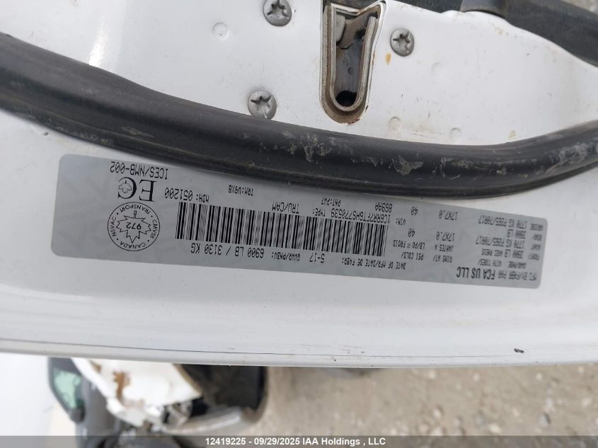 2017 Dodge Ram 1500 VIN: 1C6RR7FT6HS770539 Lot: 12419225