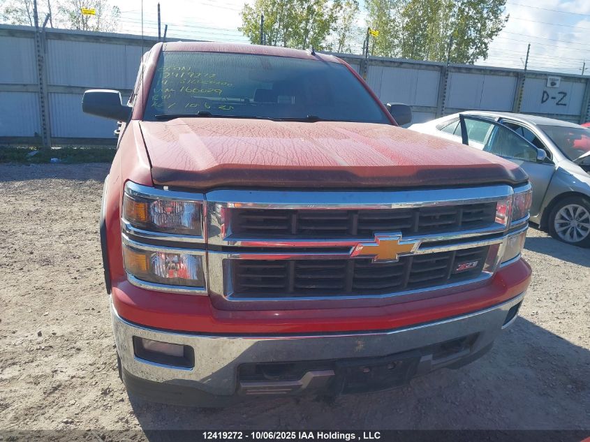 2014 Chevrolet Silverado 1500 1Lt/2Lt VIN: 1GCVKREC4EZ166029 Lot: 12419272