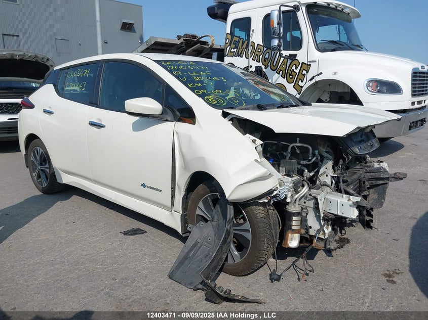 1N4AZ1CP2KC304463 2019 Nissan Leaf S/Sl/Sv auction photo 1
