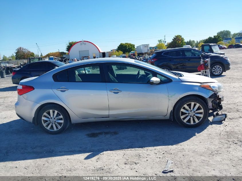 2014 Kia Forte Lx VIN: KNAFX4A6XE5252071 Lot: 12419276