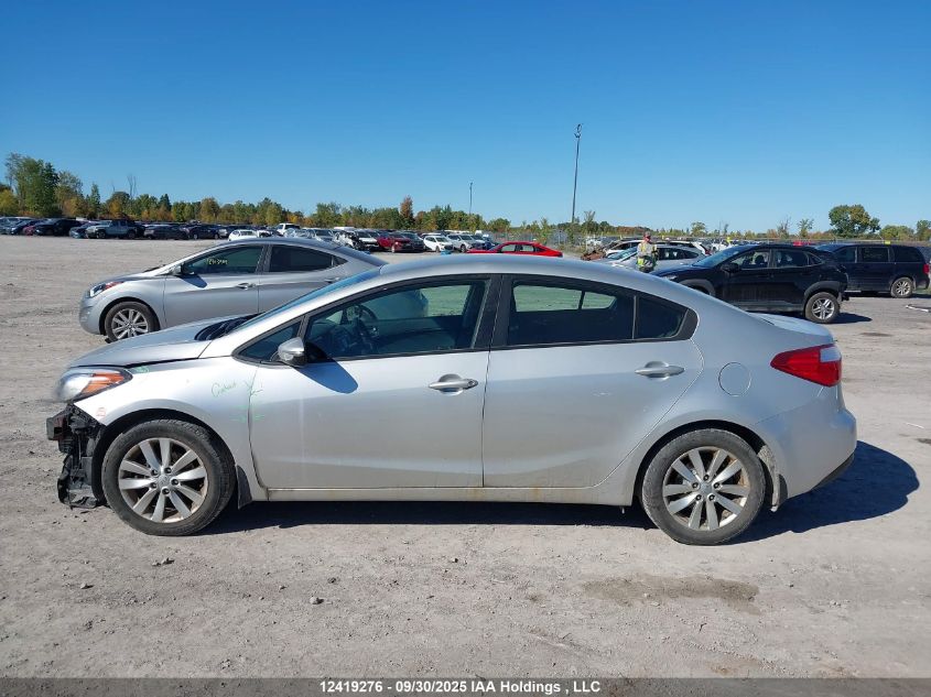 2014 Kia Forte Lx VIN: KNAFX4A6XE5252071 Lot: 12419276