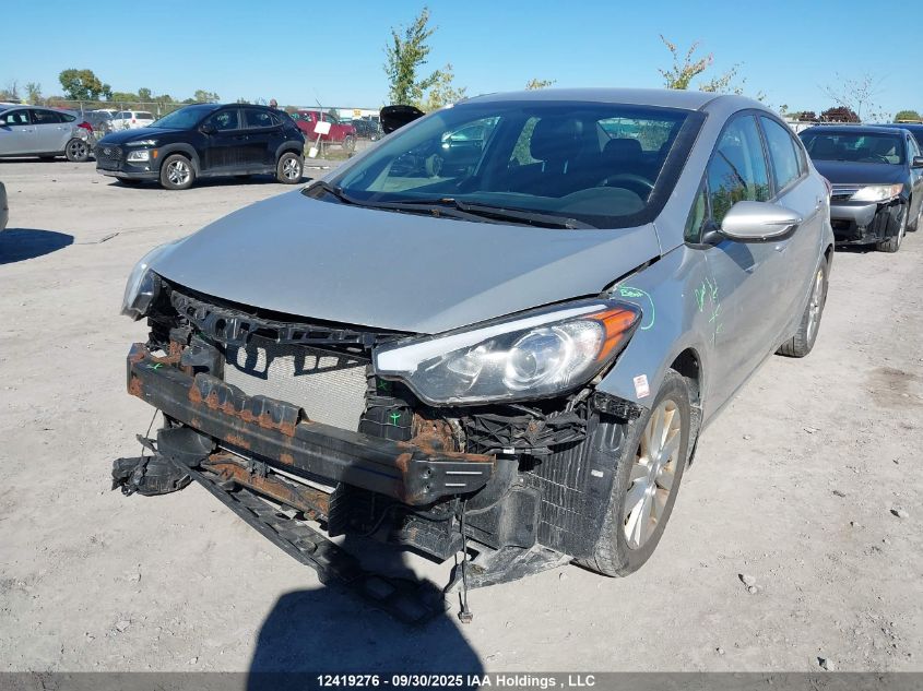 2014 Kia Forte Lx VIN: KNAFX4A6XE5252071 Lot: 12419276