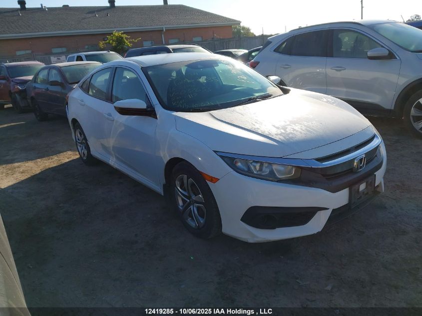 2016 Honda Civic Lx VIN: 2HGFC2F62GH037633 Lot: 12419285