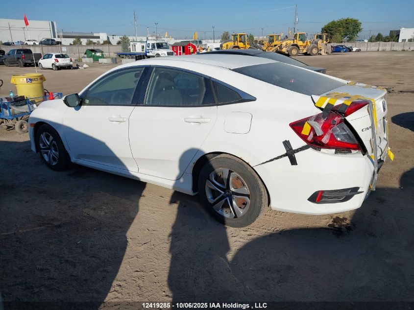 2016 Honda Civic Lx VIN: 2HGFC2F62GH037633 Lot: 12419285