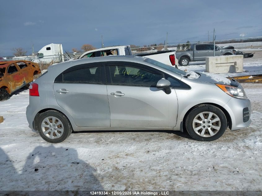 2016 Kia Rio VIN: KNADN5A34G6749140 Lot: 12419334