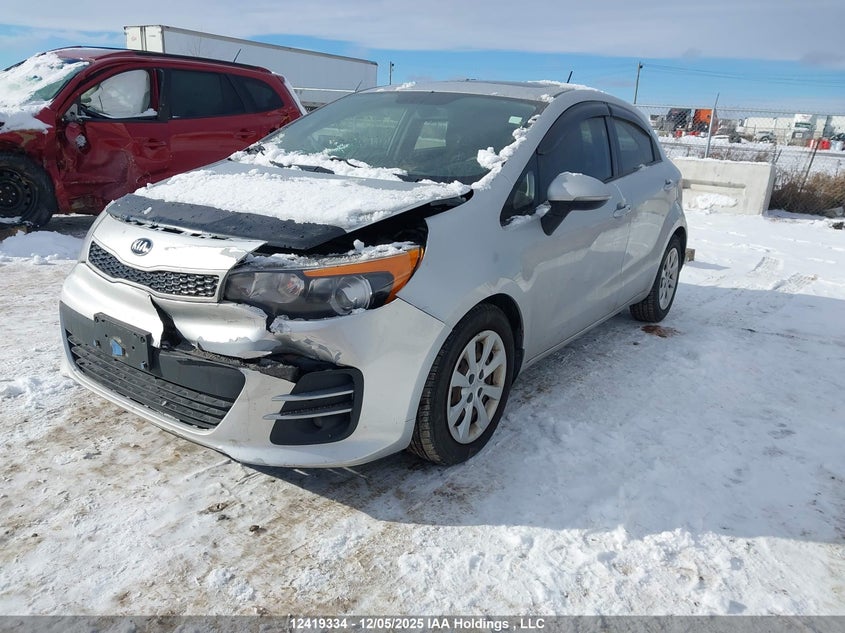 KNADN5A34G6749140 2016 KIA RIO photo no. 2