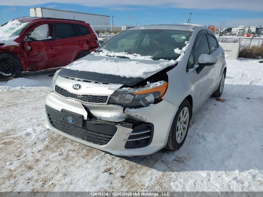 2016 Kia Rio VIN: KNADN5A34G6749140 Lot: 12419334