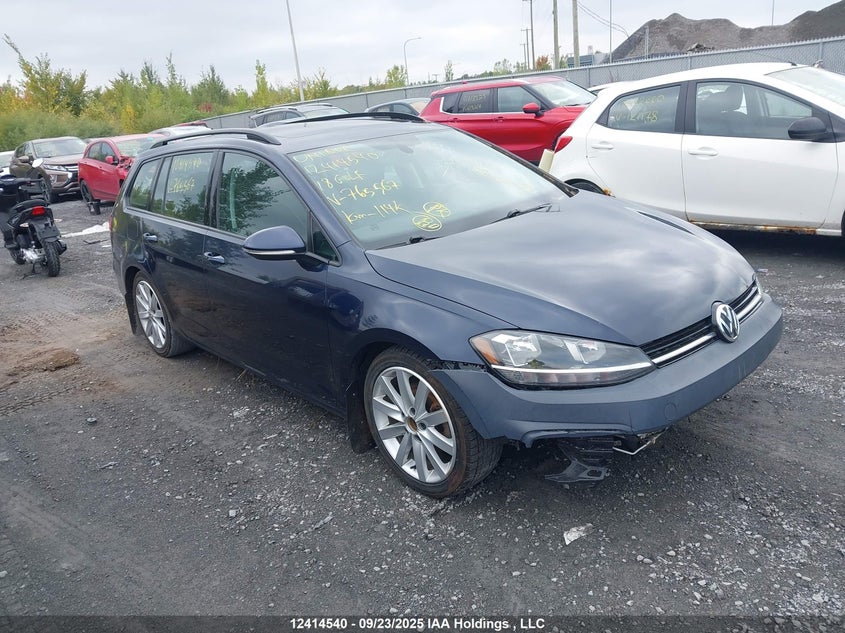 3VW217AU1JM765567 2018 Volkswagen Golf Sportwagen 1.8 Tsi Comfortline/1.8 Tsi Trendline auction photo 1