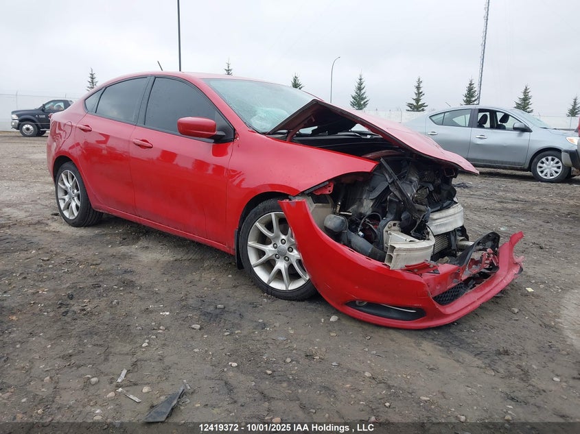 2013 Dodge Dart Sxt/Rallye VIN: 1C3CDFBH0DD317027 Lot: 12419372