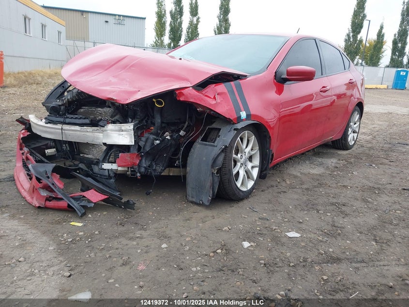 2013 Dodge Dart Sxt/Rallye VIN: 1C3CDFBH0DD317027 Lot: 12419372