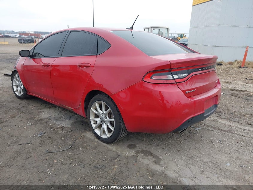 2013 Dodge Dart Sxt/Rallye VIN: 1C3CDFBH0DD317027 Lot: 12419372