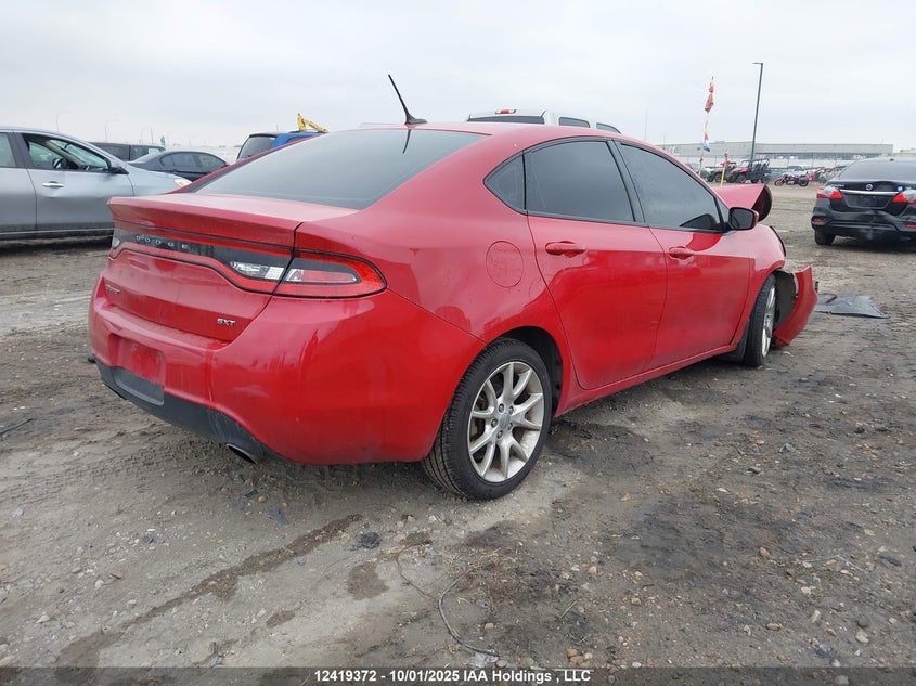 2013 Dodge Dart Sxt/Rallye VIN: 1C3CDFBH0DD317027 Lot: 12419372