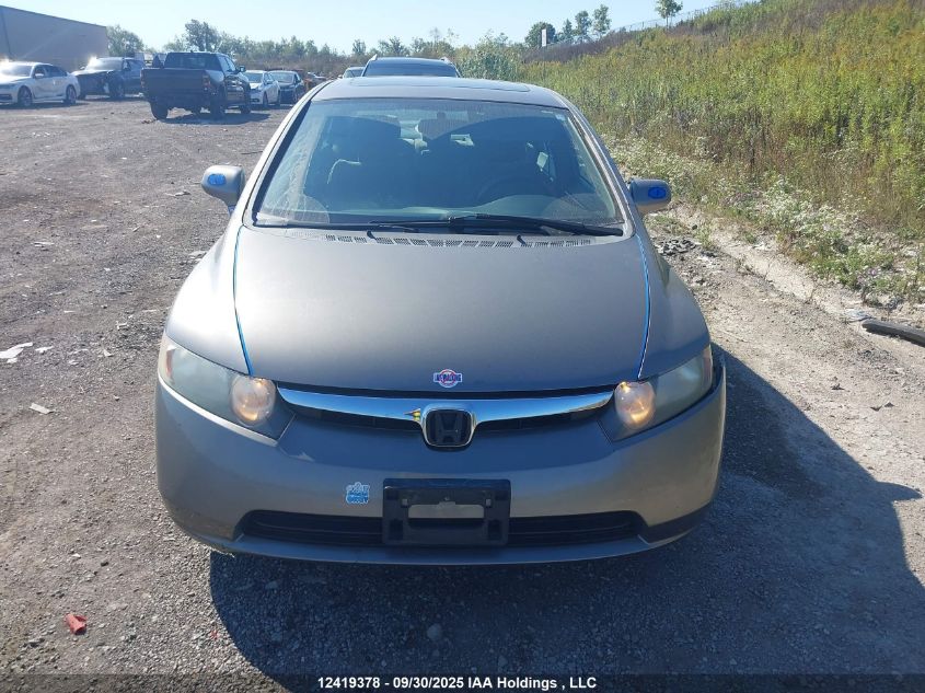 2007 Honda Civic Ex 4Dr VIN: 2HGFA16807H036191 Lot: 12419378