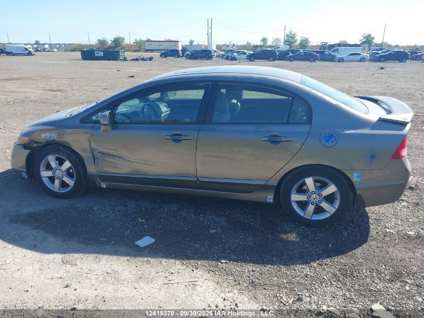 2007 Honda Civic Ex 4Dr VIN: 2HGFA16807H036191 Lot: 12419378