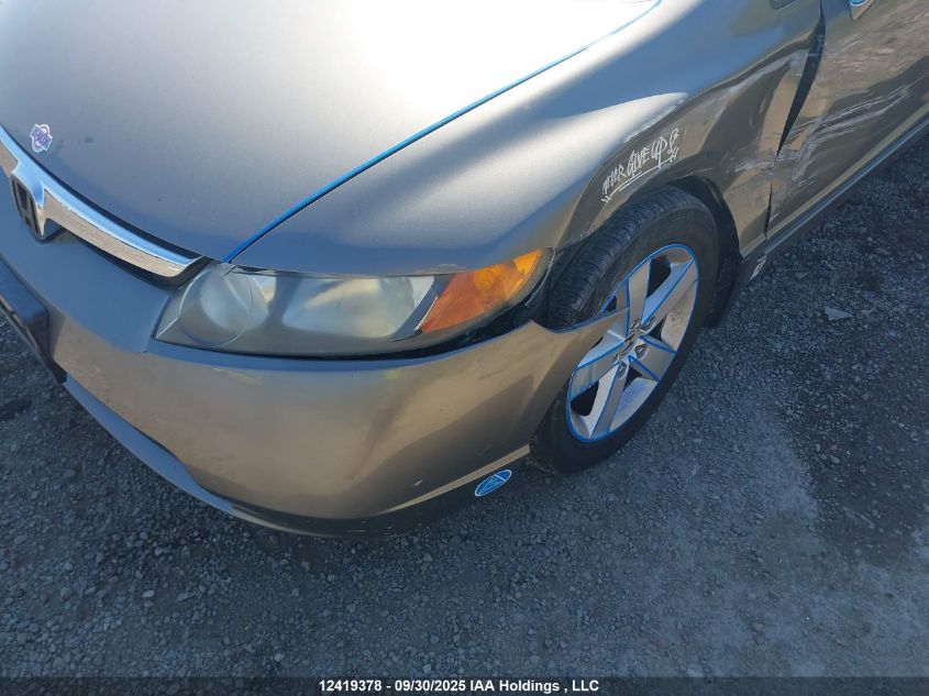 2007 Honda Civic Ex 4Dr VIN: 2HGFA16807H036191 Lot: 12419378