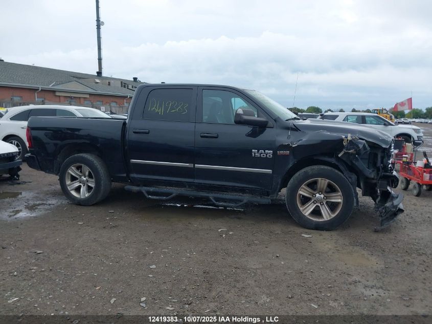 2016 Ram 1500 Sport VIN: 1C6RR7MT1GS129140 Lot: 12419383