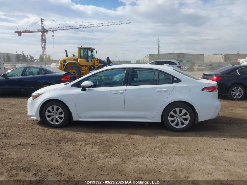 2025 Toyota Corolla Le VIN: 5YFB4MDE9SP316080 Lot: 12419392