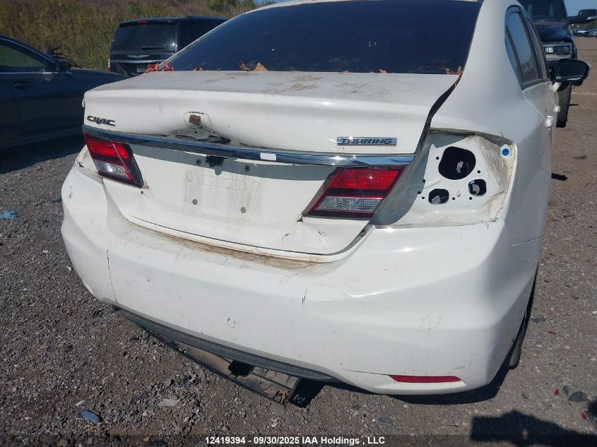 2015 Honda Civic Touring VIN: 2HGFB2F76FH005388 Lot: 12419394