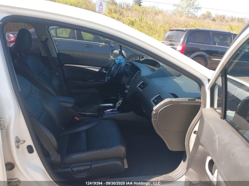 2015 Honda Civic Touring VIN: 2HGFB2F76FH005388 Lot: 12419394