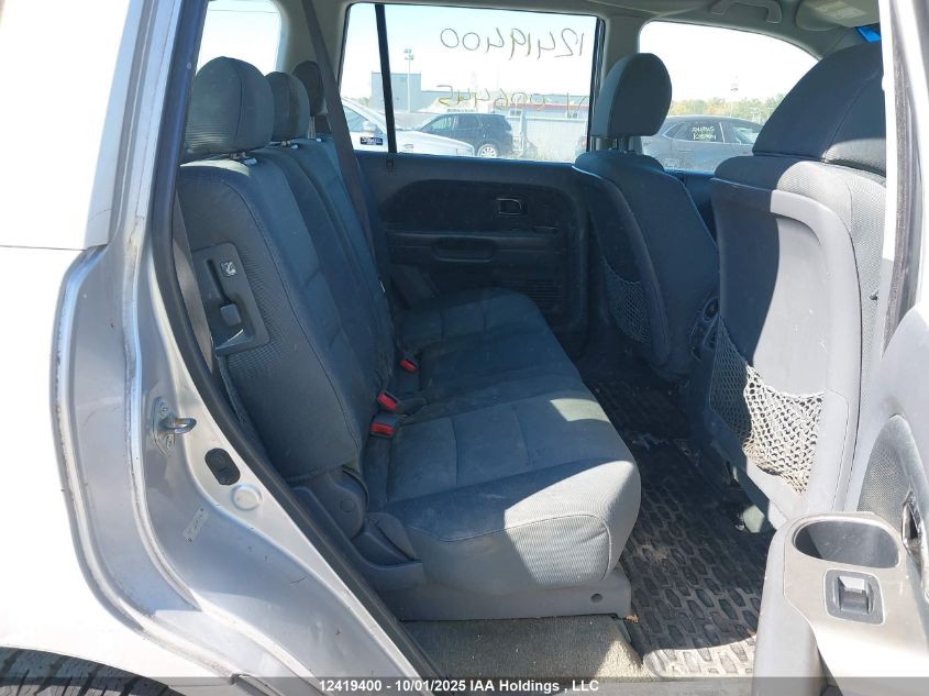 2006 Honda Pilot Lx VIN: 5FNYF18126B006445 Lot: 12419400