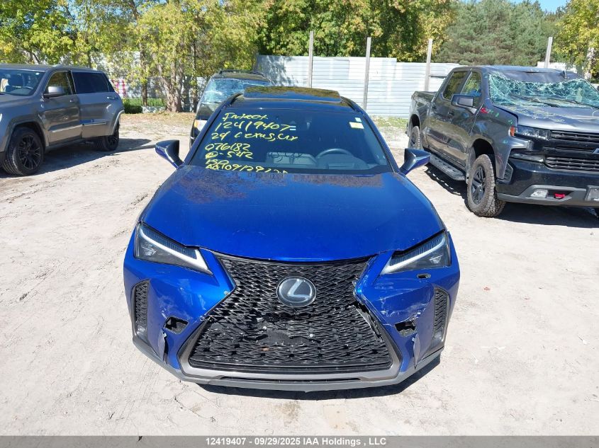 2024 Lexus Ux 250H VIN: JTHR9JBH6R2076182 Lot: 12419407