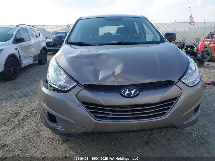 2013 Hyundai Tucson Gl VIN: KM8JTCAC3DU702619 Lot: 12419409