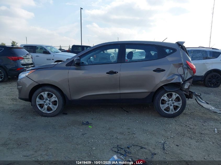 2013 Hyundai Tucson Gl VIN: KM8JTCAC3DU702619 Lot: 12419409
