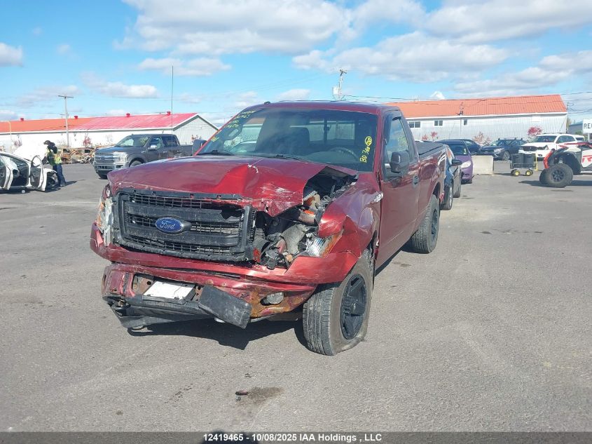 2014 Ford F-150 Stx VIN: 1FTMF1EMXEKF41246 Lot: 12419465