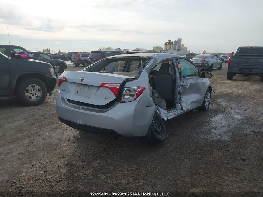 2016 Toyota Corolla Le VIN: 2T1BURHEXGC713165 Lot: 12419481