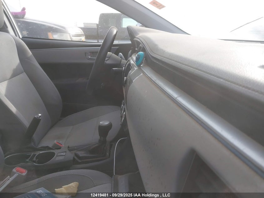 2016 Toyota Corolla Le VIN: 2T1BURHEXGC713165 Lot: 12419481