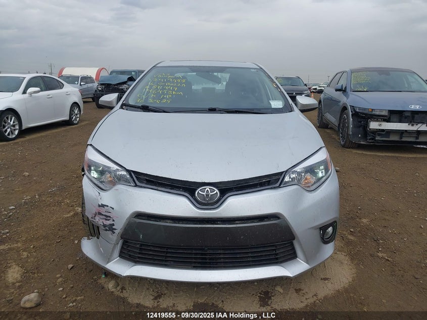 2016 Toyota Corolla Le VIN: 2T1BURHE0GC691449 Lot: 12419555