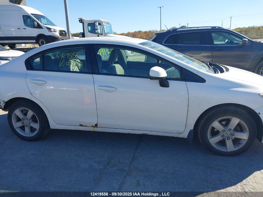 2012 Honda Civic VIN: 2HGFB2F4XCH039268 Lot: 12419556