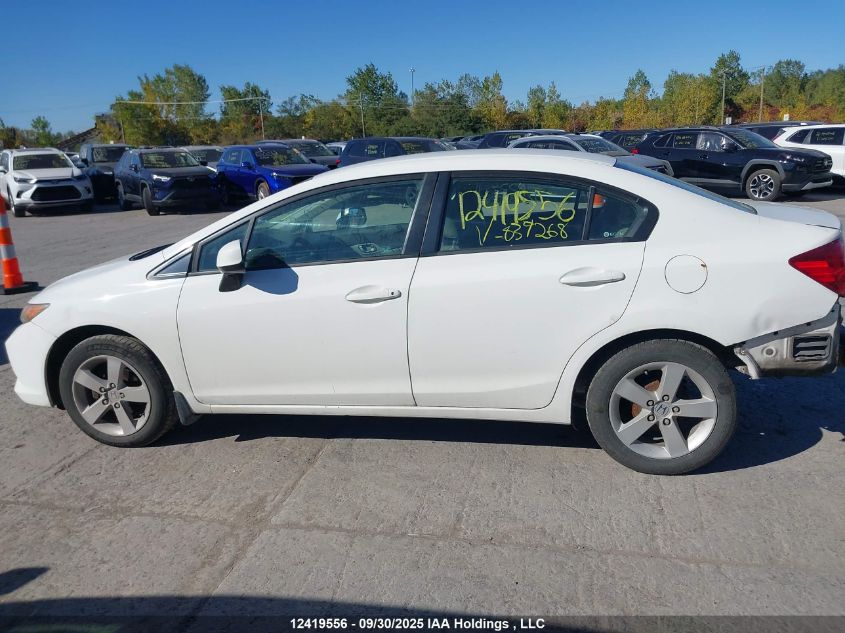 2012 Honda Civic VIN: 2HGFB2F4XCH039268 Lot: 12419556