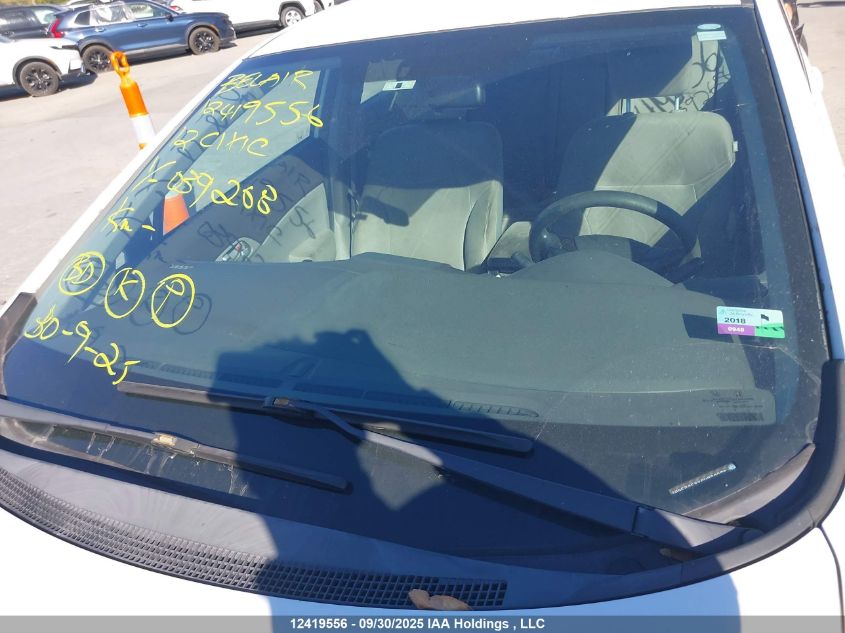 2012 Honda Civic VIN: 2HGFB2F4XCH039268 Lot: 12419556