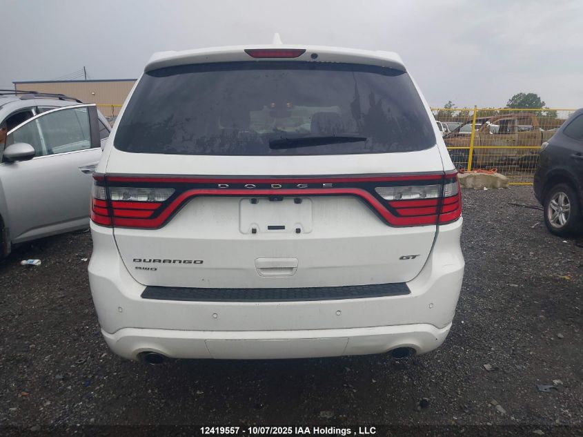 2017 Dodge Durango Gt VIN: 1C4RDJDGXHC623158 Lot: 12419557