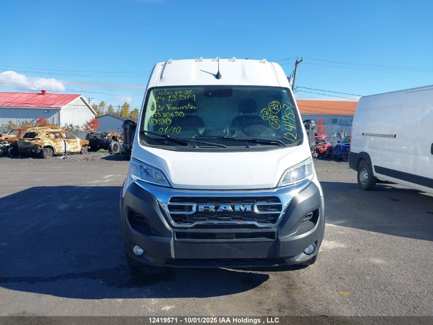2023 Ram Promaster 2500 2500 High VIN: 3C6LRVDG3PE530690 Lot: 12419571