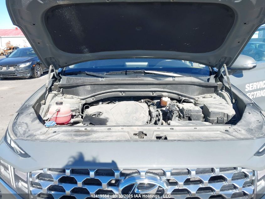 2022 Hyundai Santa Fe Sel VIN: 5NMS3DAJXNH424890 Lot: 12419584