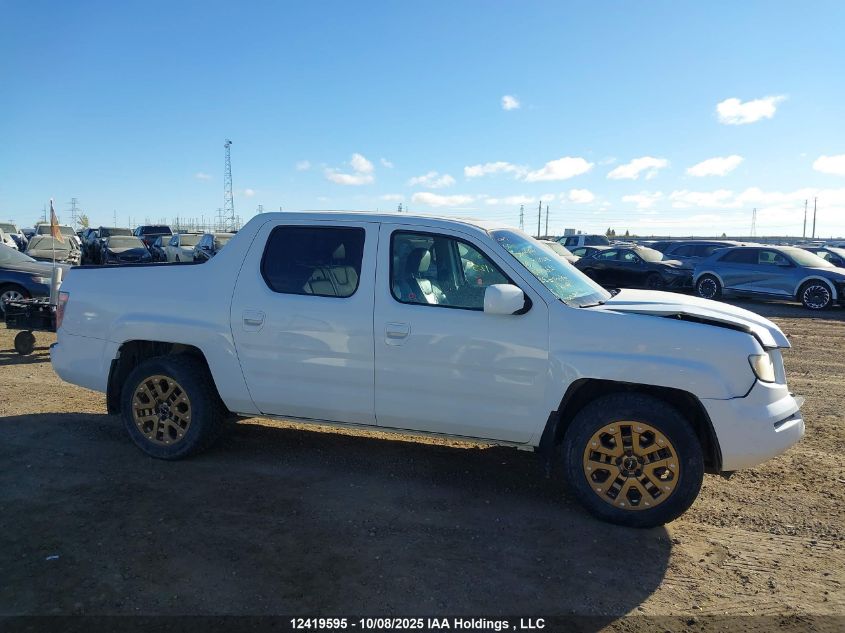 2008 Honda Ridgeline Ex-L VIN: 2HJYK16508H003621 Lot: 12419595