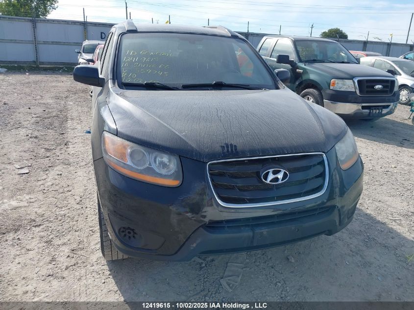 2010 Hyundai Santa Fe Gl 2.4 VIN: 5NMSG3AB2AH359745 Lot: 12419615
