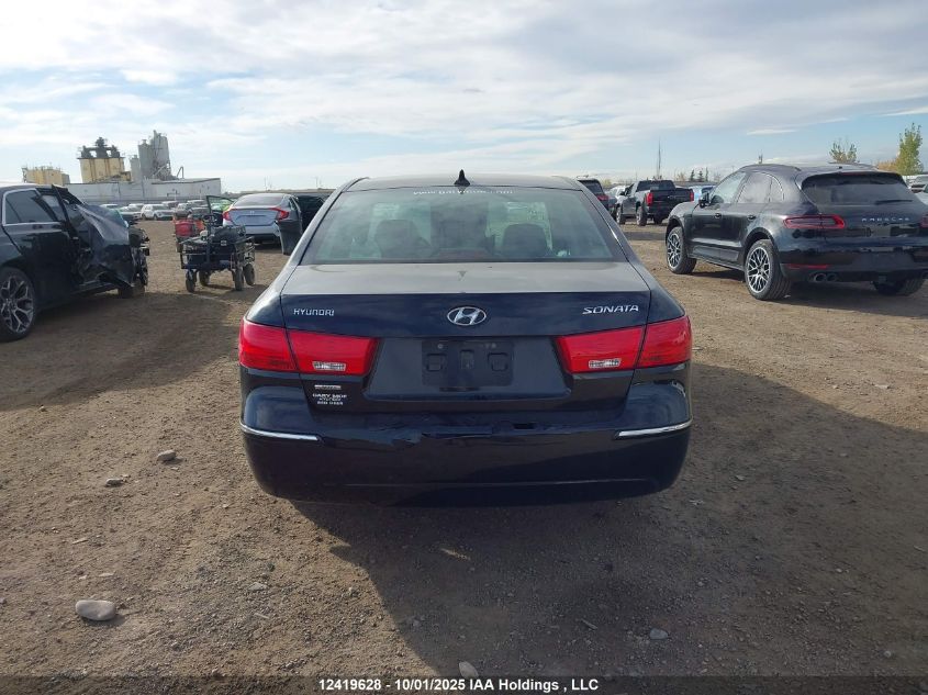2009 Hyundai Sonata Gls VIN: 5NPET46C09H496178 Lot: 12419628