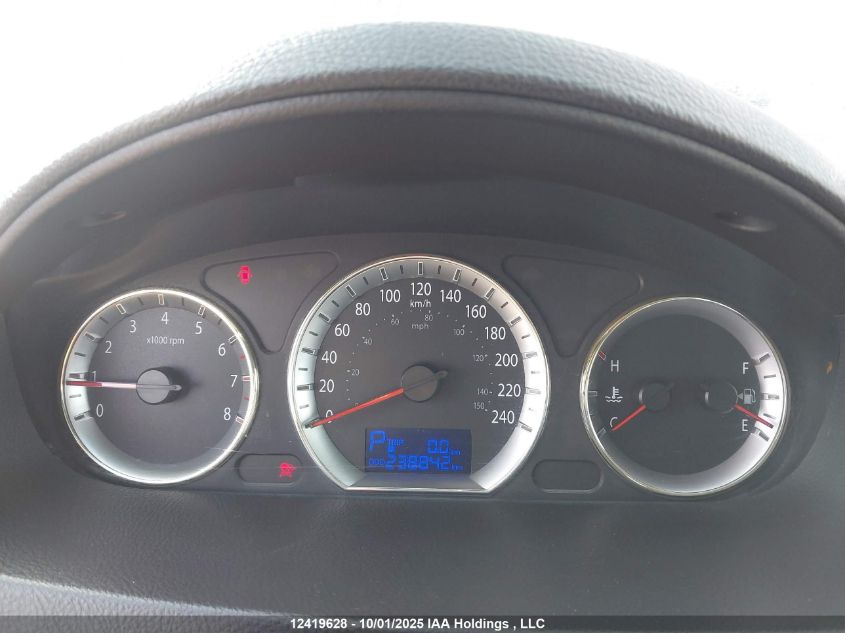 2009 Hyundai Sonata Gls VIN: 5NPET46C09H496178 Lot: 12419628