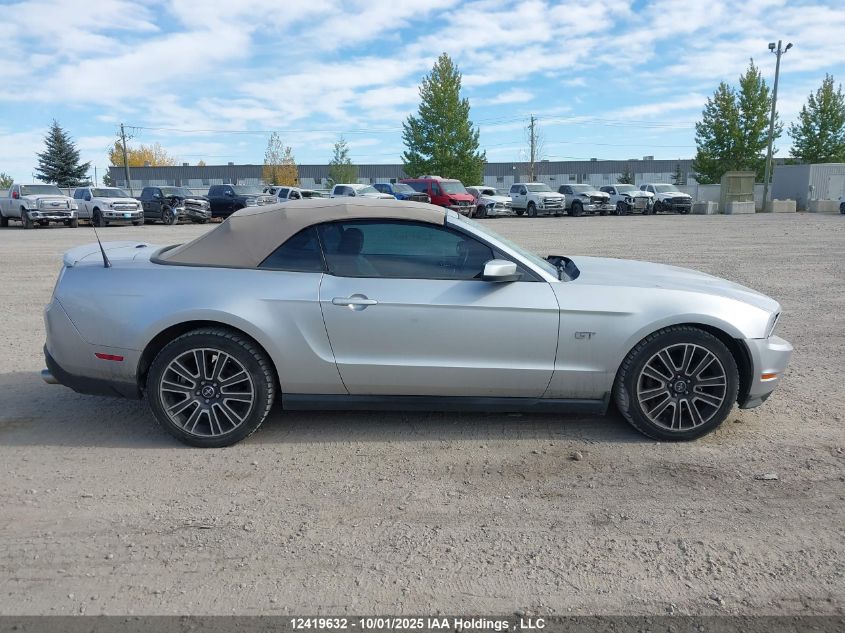2010 Ford Mustang Gt VIN: 1ZVBP8FH6A5111380 Lot: 12419632