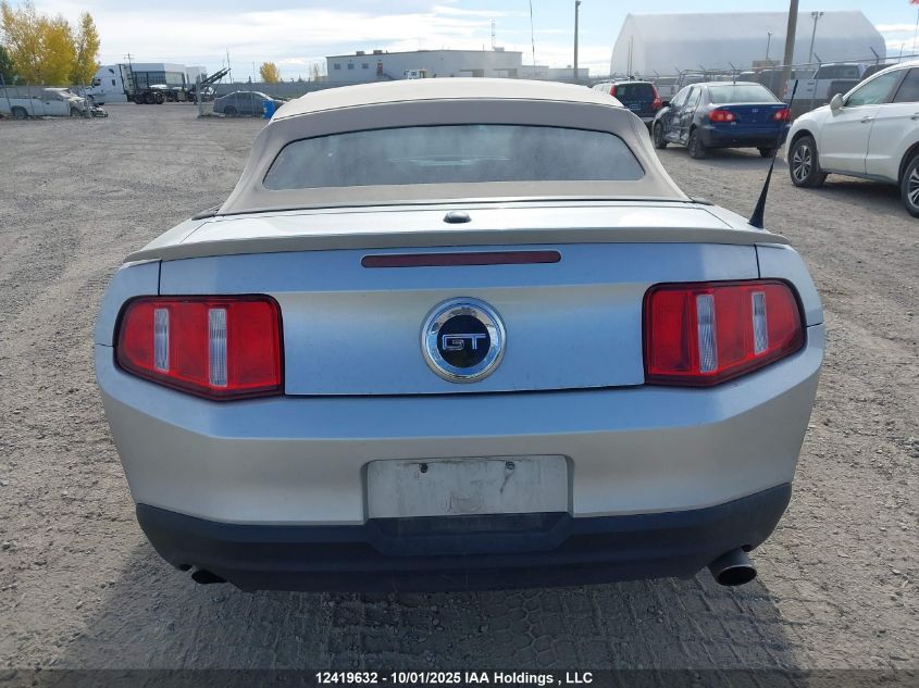 2010 Ford Mustang Gt VIN: 1ZVBP8FH6A5111380 Lot: 12419632