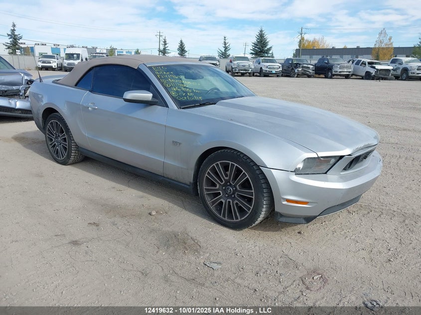 1ZVBP8FH6A5111380 2010 Ford Mustang Gt auction photo 1